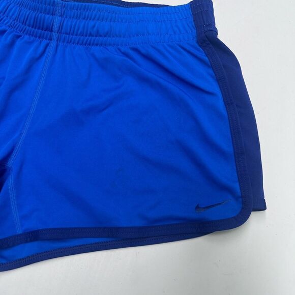 Nike Dri-Fit Fly Knit Training Gym Shorts Blue 613595 Womens Small Running - Picture 4 of 5